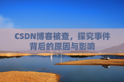 CSDN博客被查,探究事件背后的原因与影响